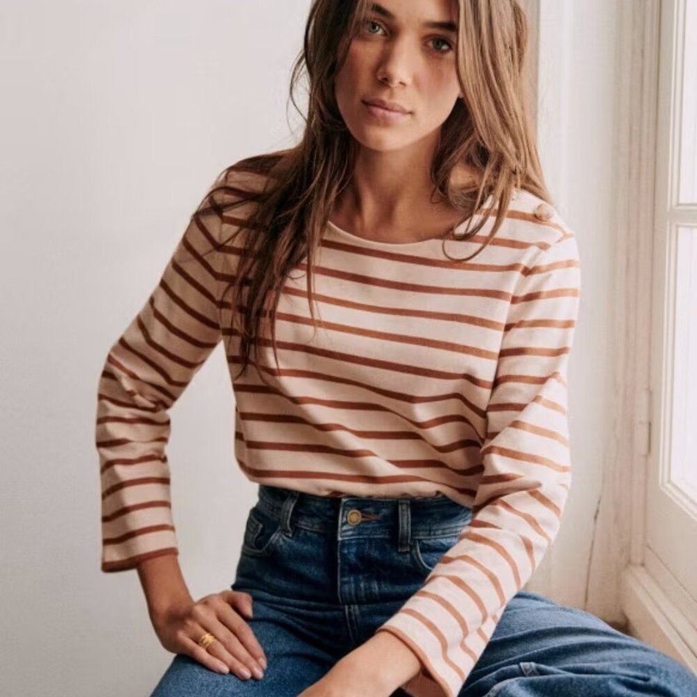 Sézane Colette marinière